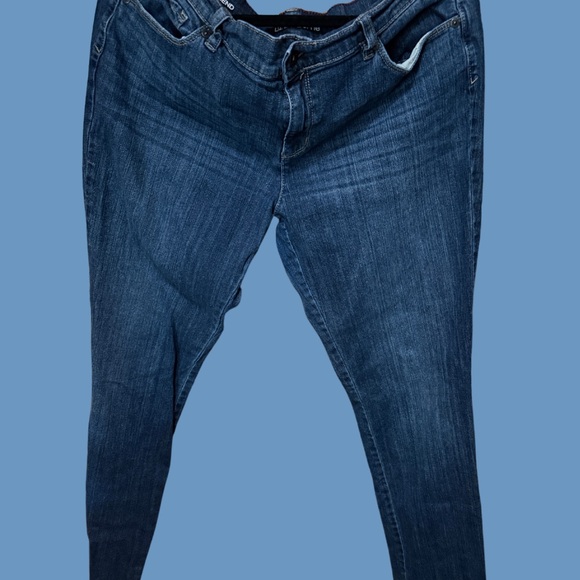 Liz Claiborne Denim - Liz Claiborne Blue Boyfriend Skinny Jeans